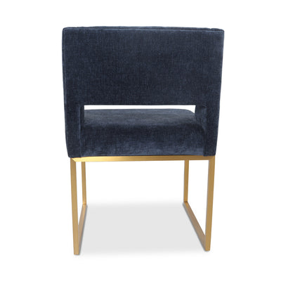 Aperol Spritz Dining Chair in Chenille