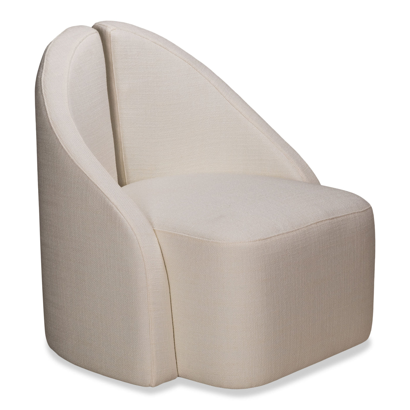 Bosun Bird Occasional Chair In Heavy Weight Linen