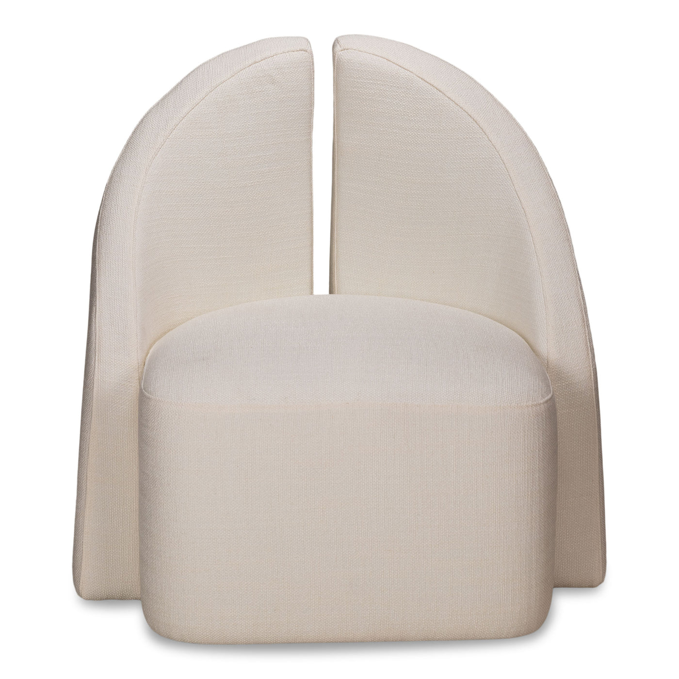 Bosun Bird Occasional Chair In Heavy Weight Linen