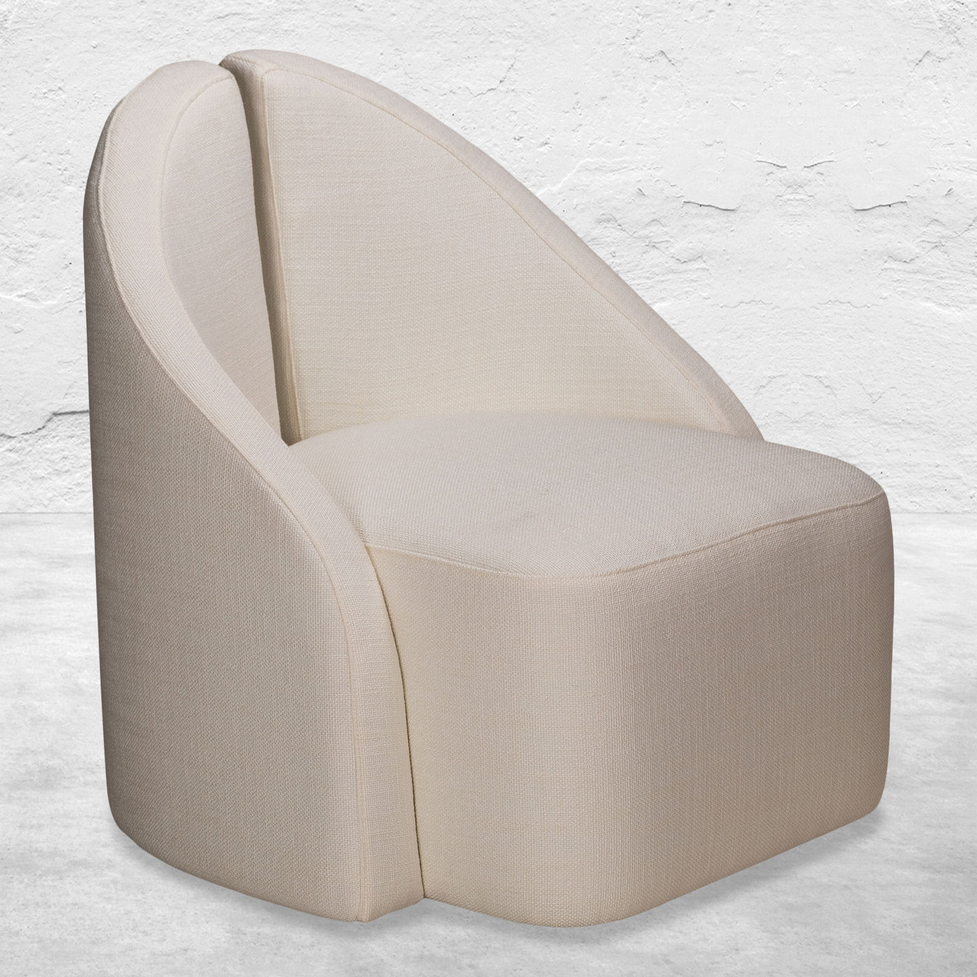 Bosun Bird Occasional Chair In Heavy Weight Linen