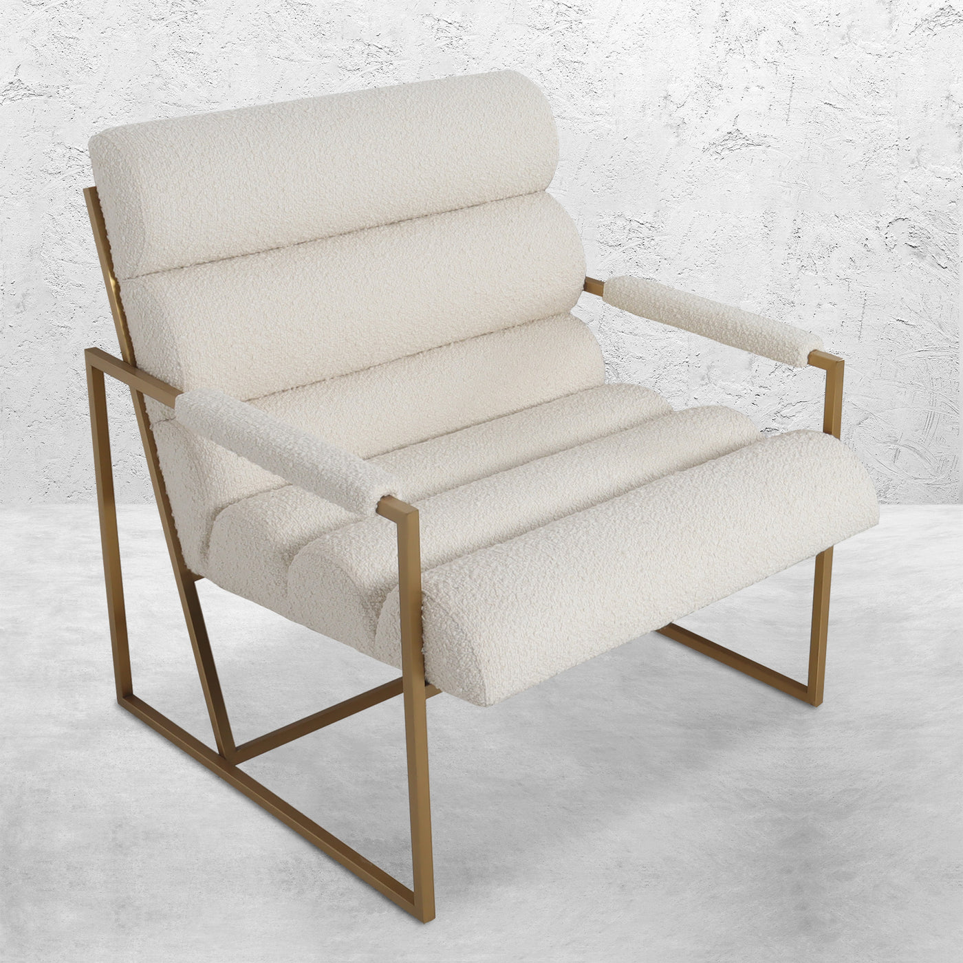 Manhattan Occasional Chair in Boucle