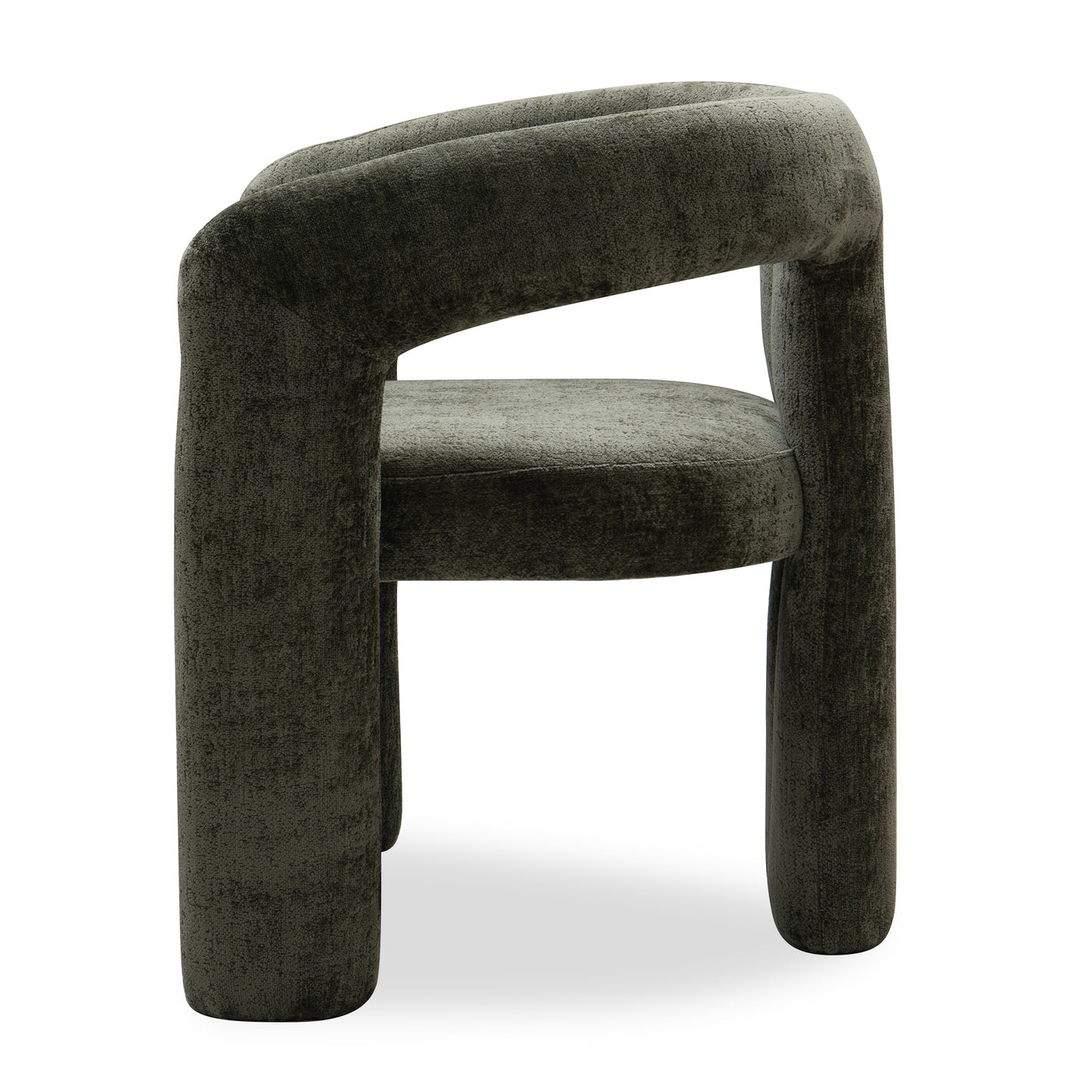 Absinthe Dining Chair In Hammered Chenille