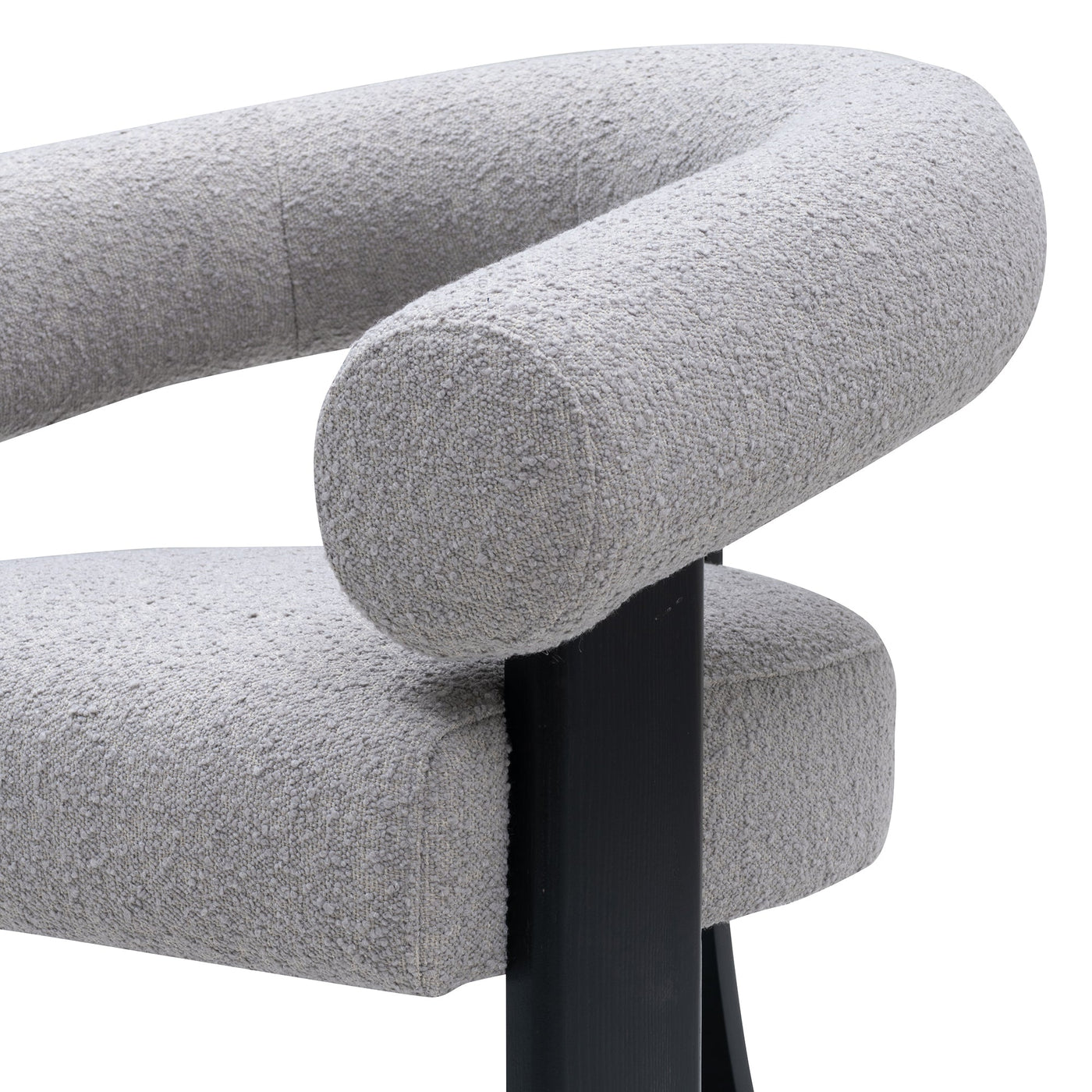 Amaretto Sour Occasional Chair in Boucle - Tom Collins Home
