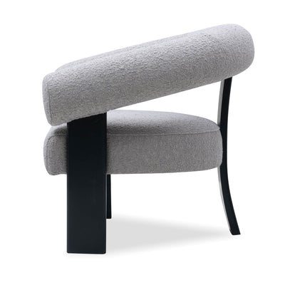 Amaretto Sour Occasional Chair in Boucle - Tom Collins Home