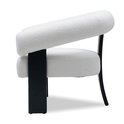 Amaretto Sour Occasional Chair in Teddy - Tom Collins Home