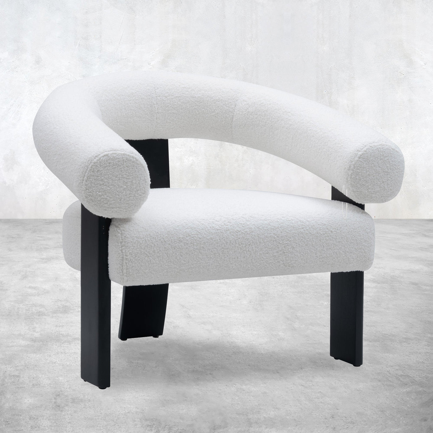 Amaretto Sour Occasional Chair in Teddy - Tom Collins Home