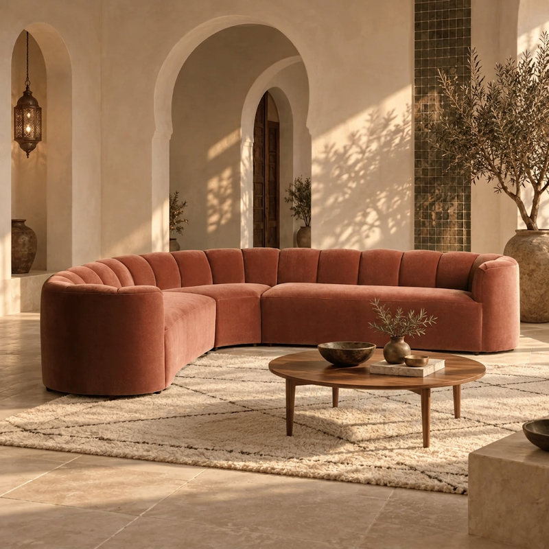 Angel Face Sectional lifestyle scene