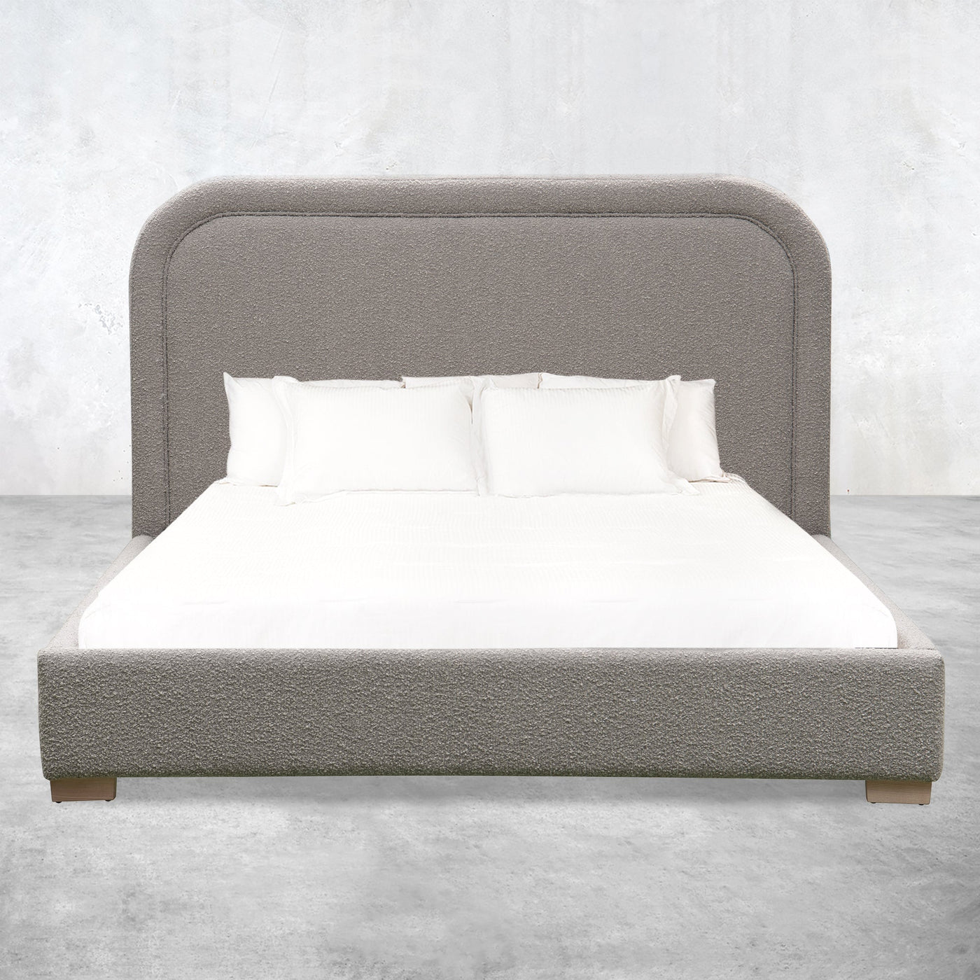 Appletini Bed in Boucle - Tom Collins Home