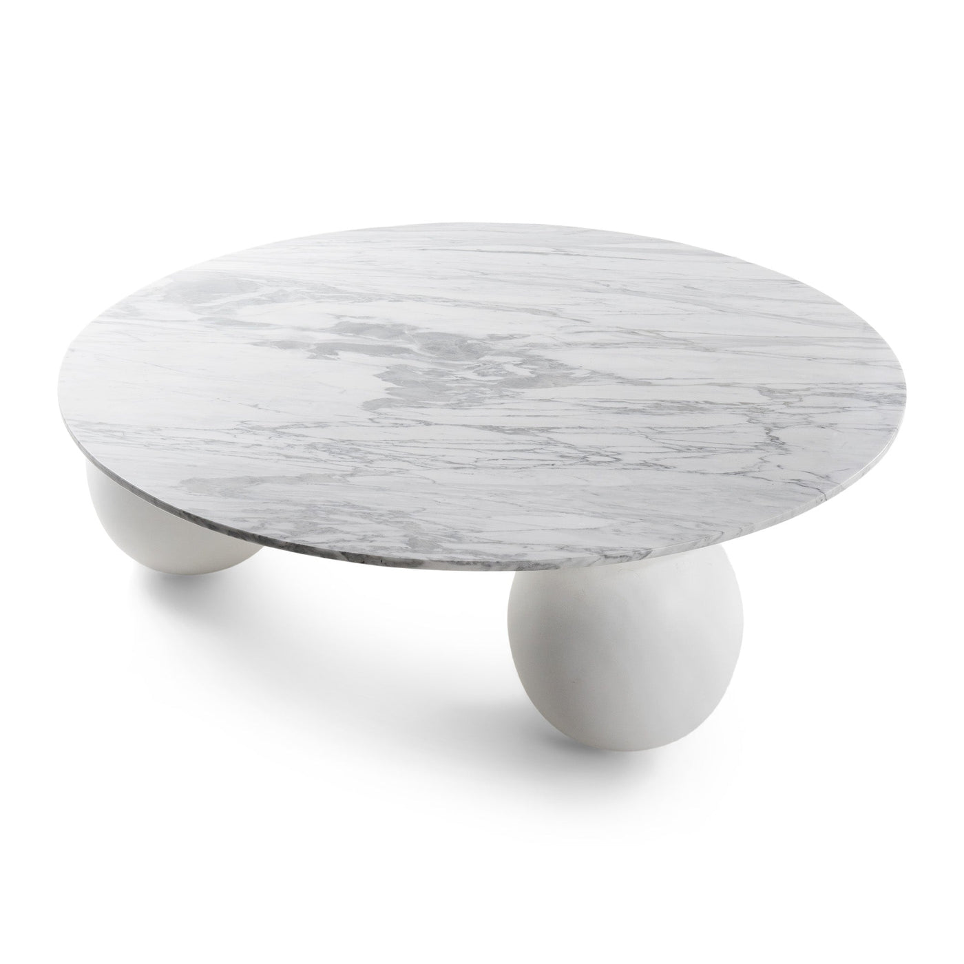Aviation Coffee Table with Marble Top - Tom Collins Home