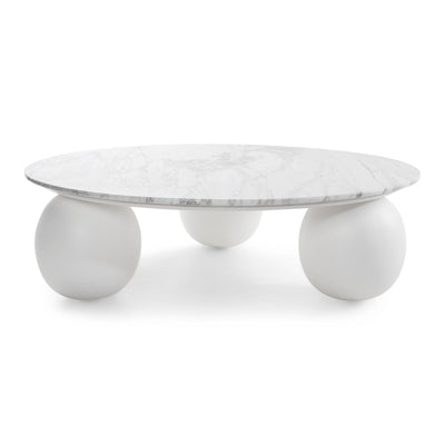 Aviation Coffee Table with Marble Top - Tom Collins Home