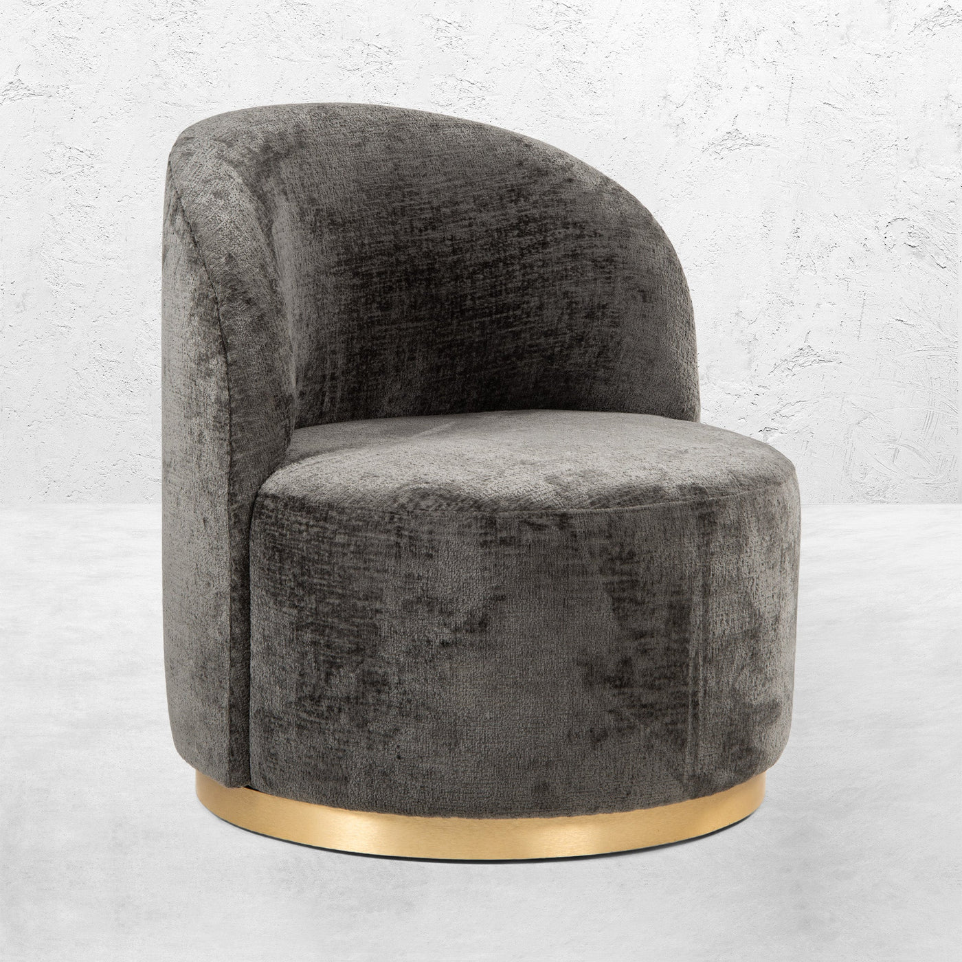 Beachcomber Occasional Chair in Hammered Chenille - Tom Collins Home