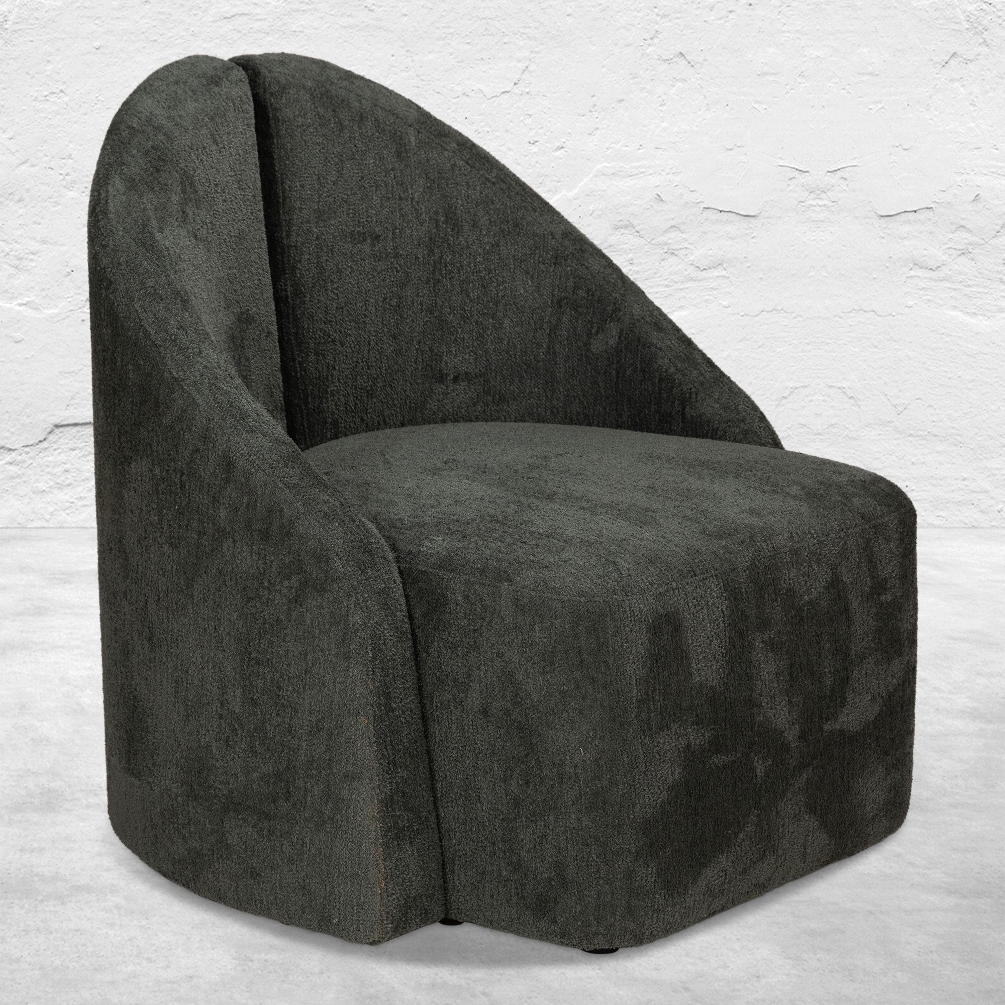 Bosun Bird Occasional Chair In Fuzzy Boucle – Tom Collins Home
