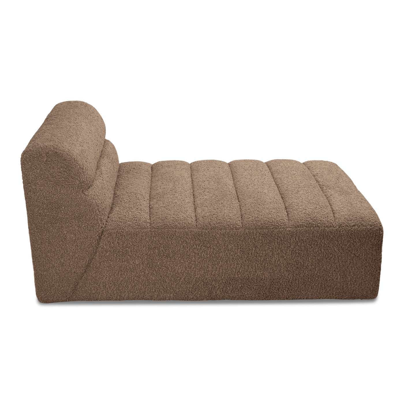 Campari Chaise In Faux Sheepskin - Tom Collins Home
