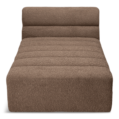 Campari Chaise In Faux Sheepskin - Tom Collins Home