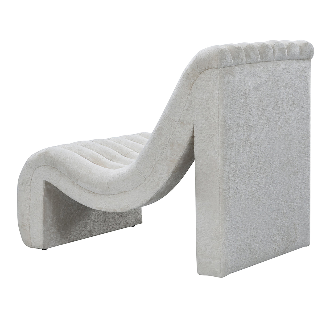 ChiChi Chaise in Hammered Chenille