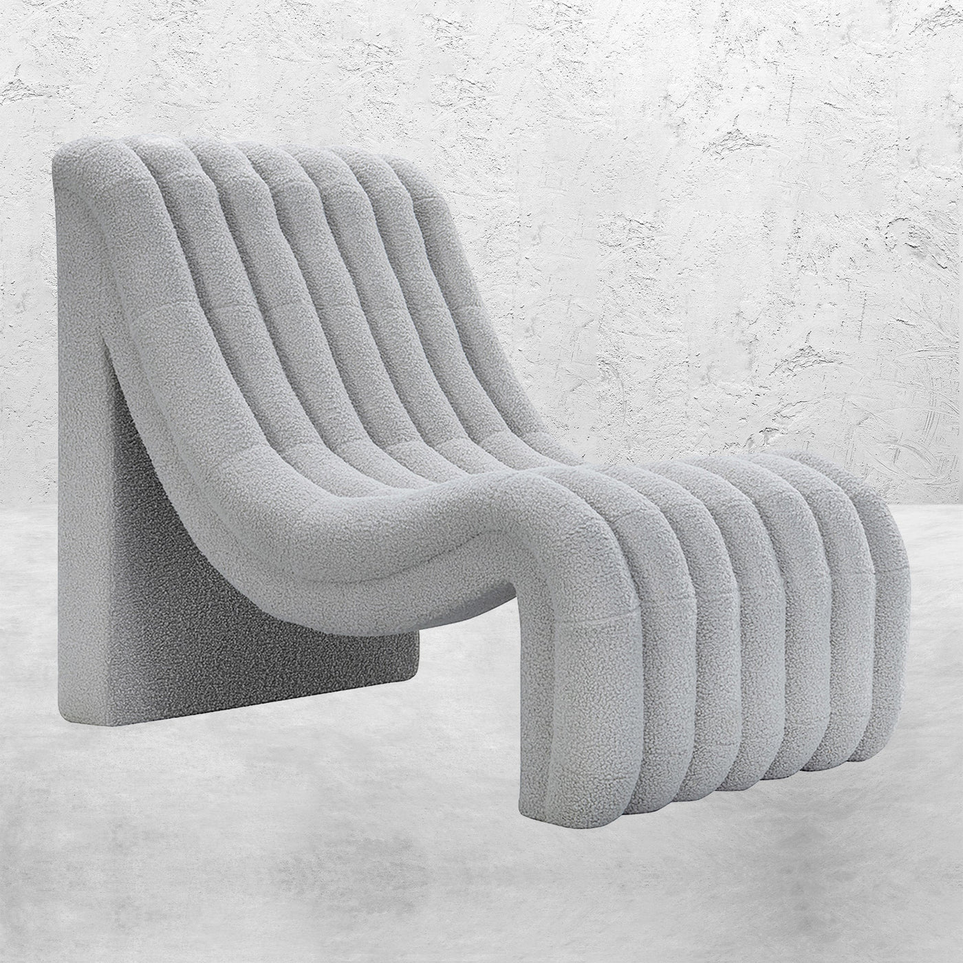 ChiChi Chaise in Teddy - Tom Collins Home