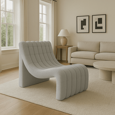 ChiChi Chaise in Teddy - Tom Collins Home