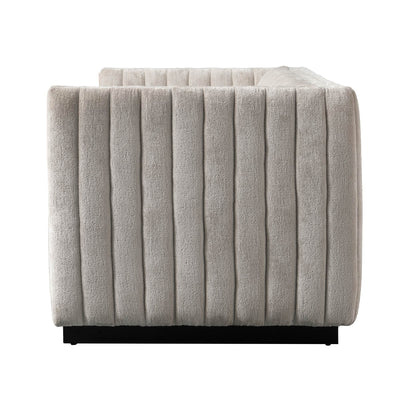 Clover Club Sofa in Hammered Chenille - Tom Collins Home