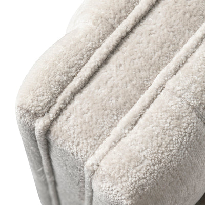 Clover Club Sofa in Hammered Chenille - Tom Collins Home