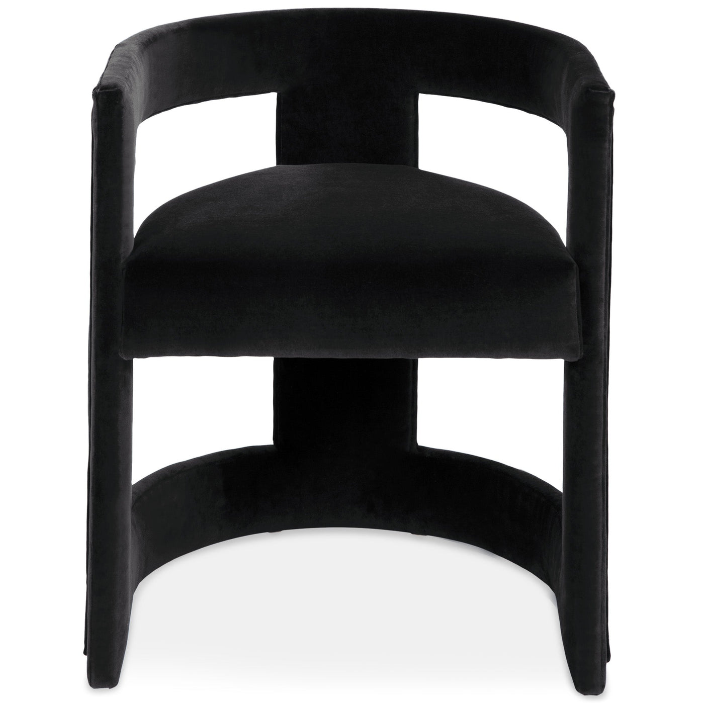Dark & Stormy Dining Chair in Velvet - Tom Collins Home