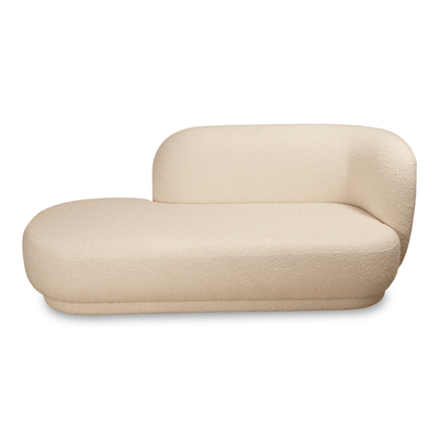 Dirty Banana Chaise In Boucle - Tom Collins Home