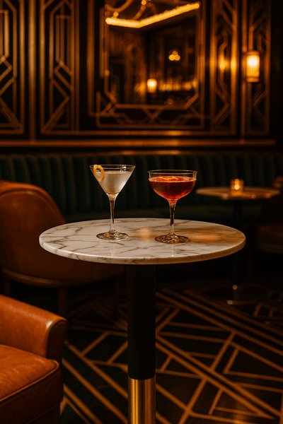 Dry Martini Bistro Table - Tom Collins Home