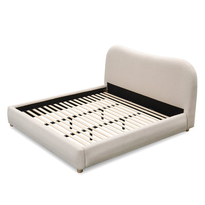 Floradora Bed in Boucle - Tom Collins Home