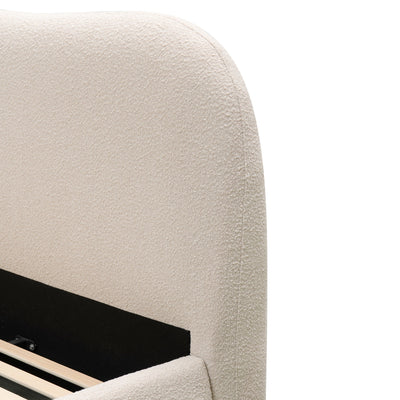 Floradora Bed in Boucle - Tom Collins Home