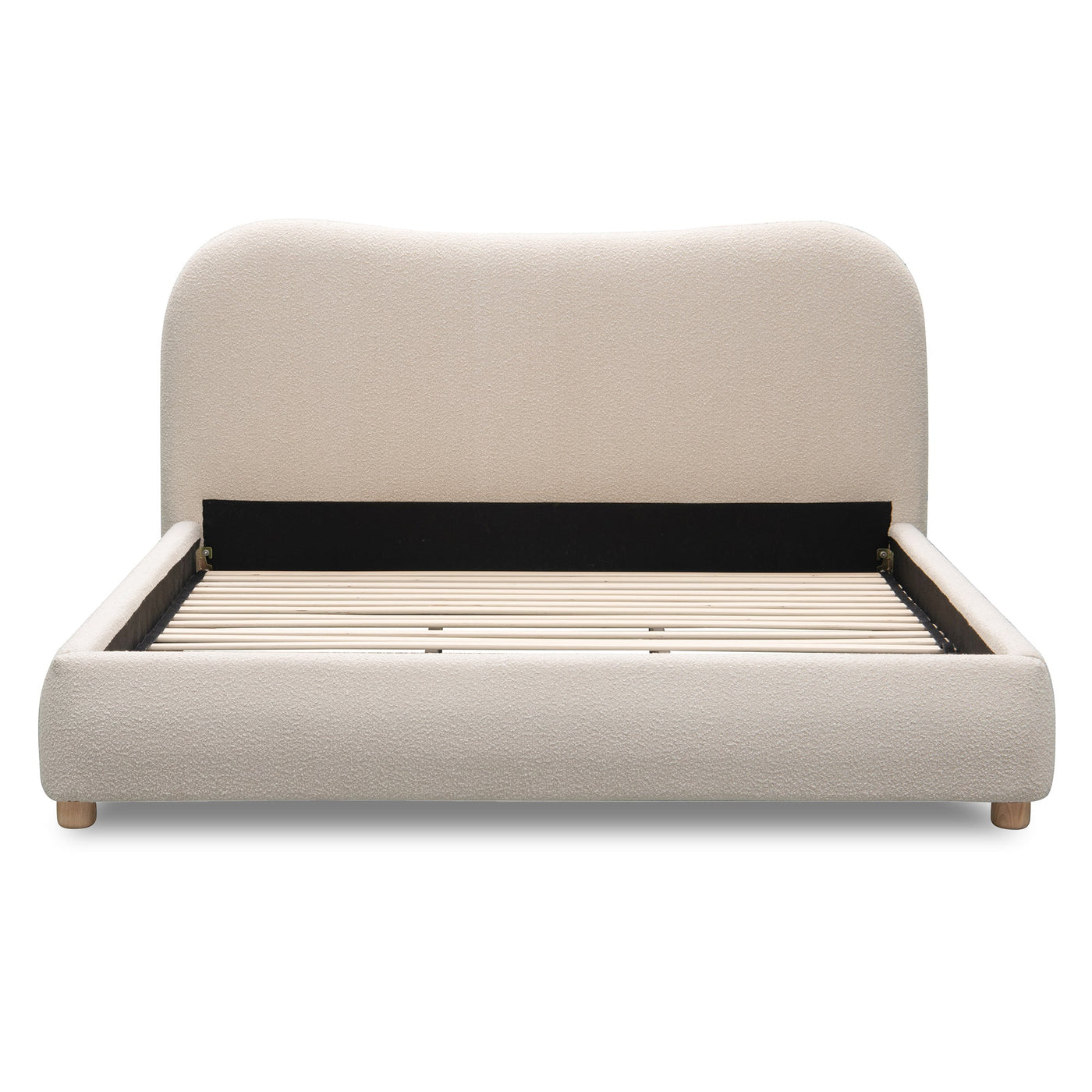 Floradora Bed in Boucle - Tom Collins Home