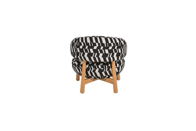 French 75 Occasional Chair In Art Deco Pattern - Tom Collins Home