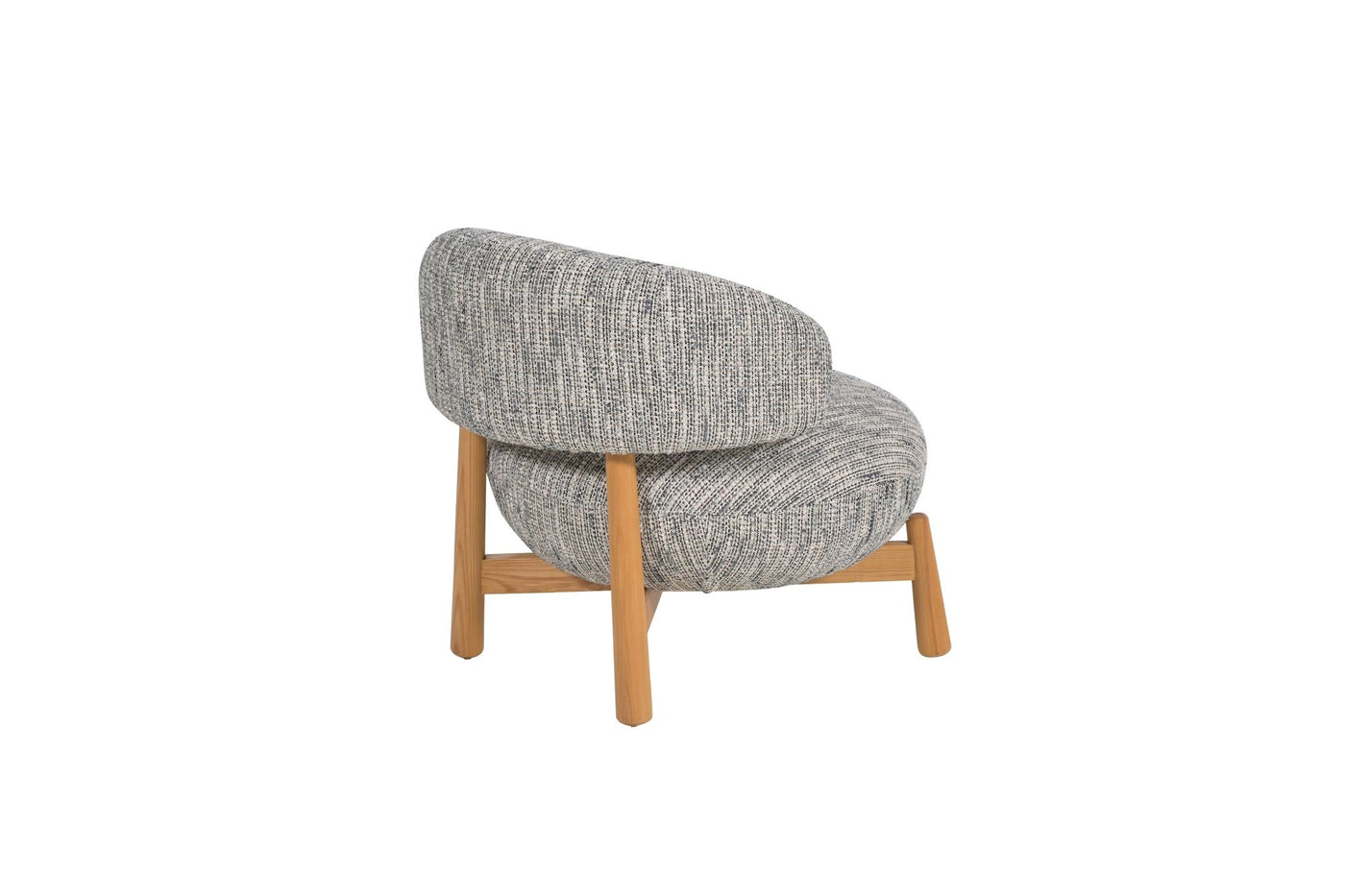 French 75 Occasional Chair In Textured Linen - Tom Collins Home