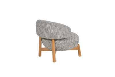 French 75 Occasional Chair In Textured Linen - Tom Collins Home