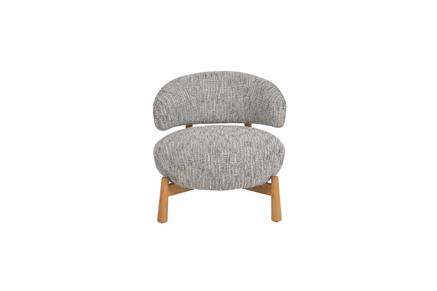 French 75 Occasional Chair In Textured Linen - Tom Collins Home