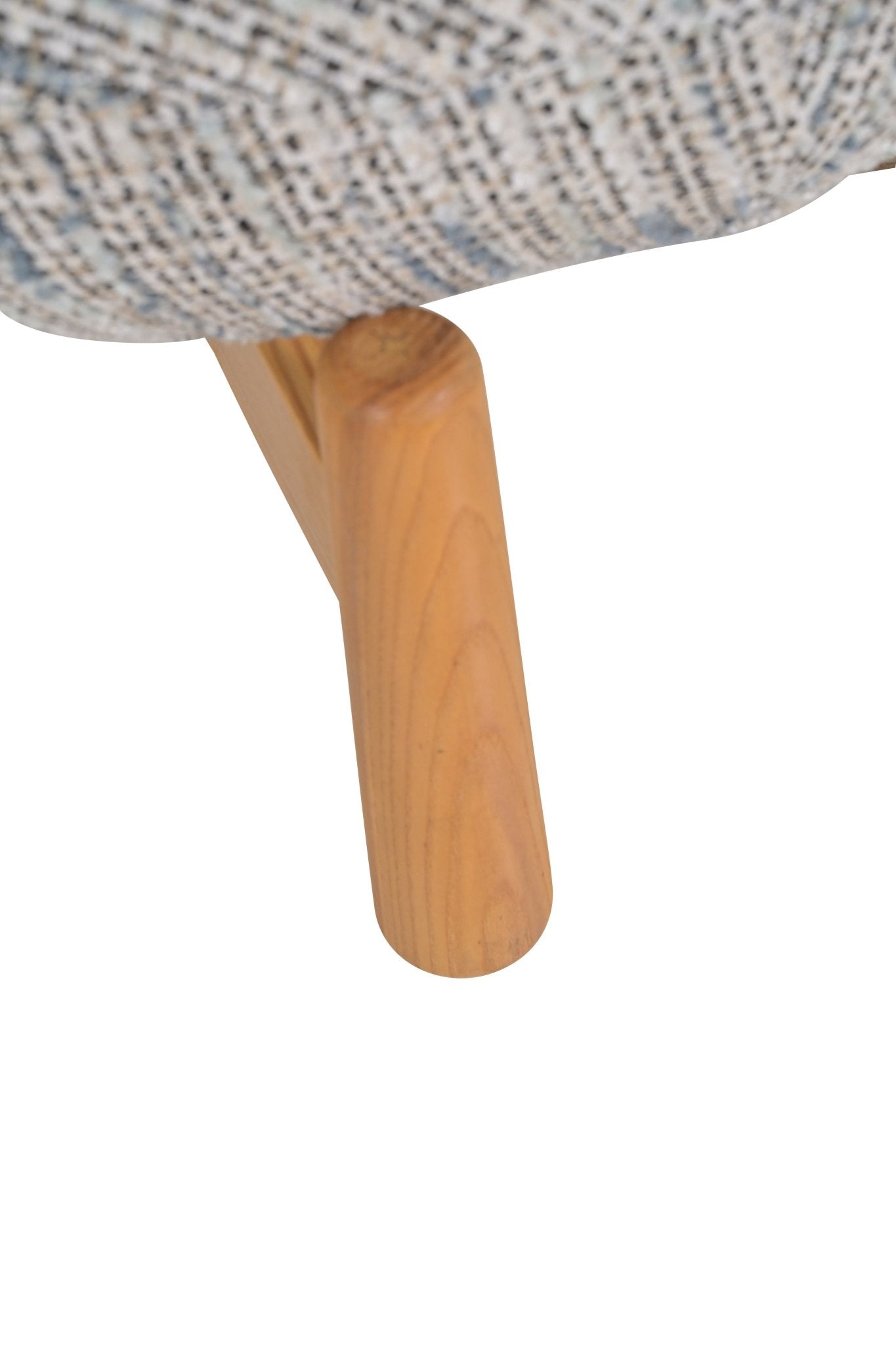 French 75 Occasional Chair In Textured Linen - Tom Collins Home