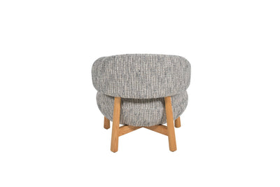 French 75 Occasional Chair In Textured Linen - Tom Collins Home