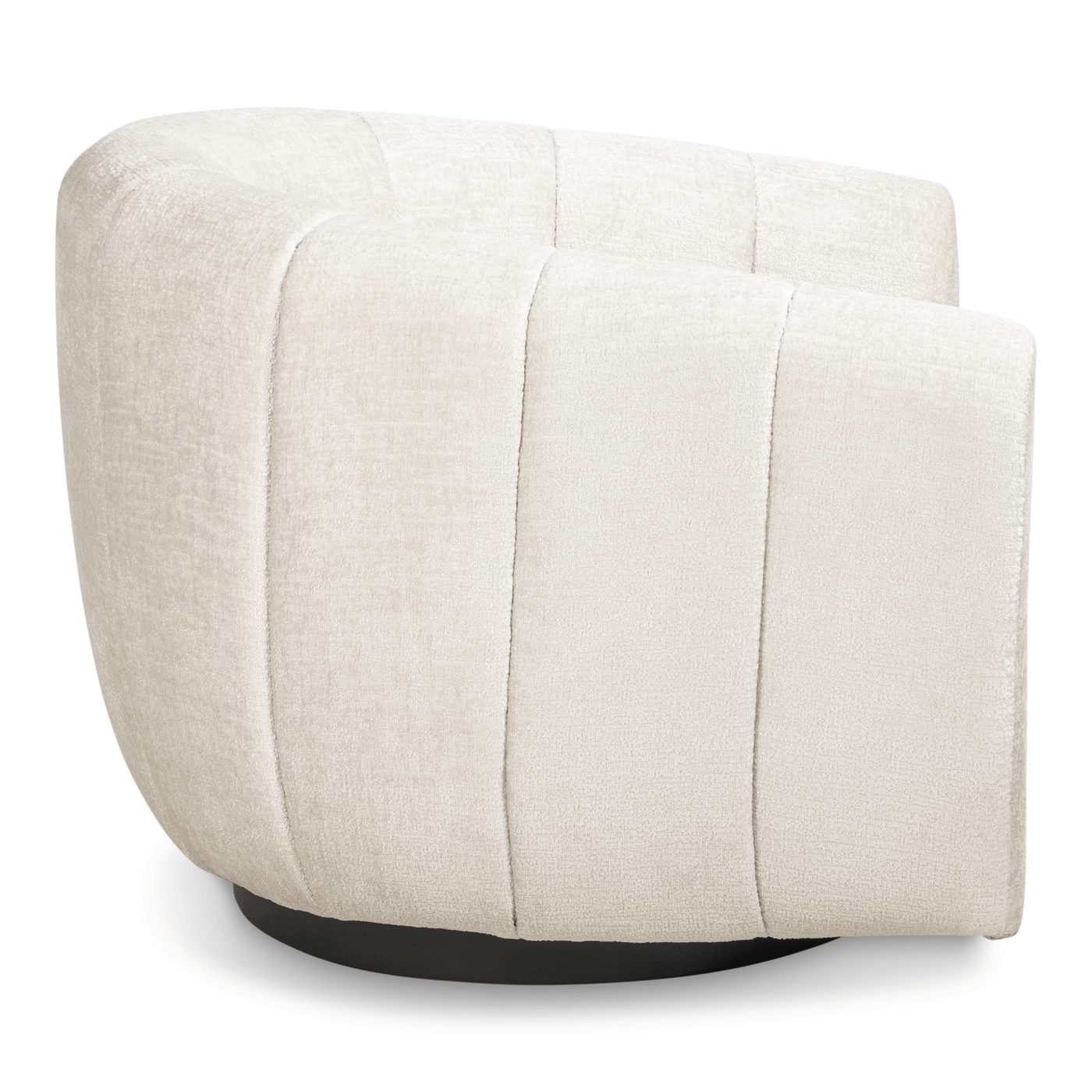 Gatsby Occasional Chair in Hammered Chenille - Tom Collins Home