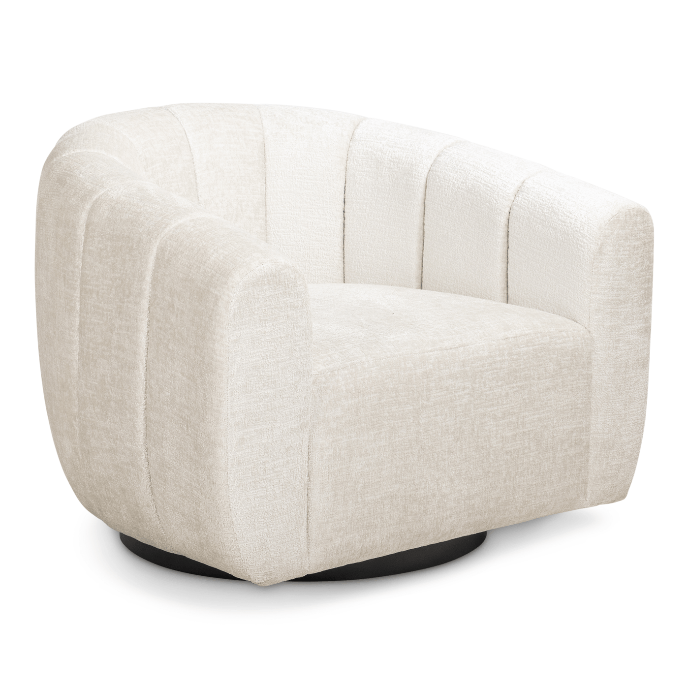 Gatsby Occasional Chair in Hammered Chenille - Tom Collins Home