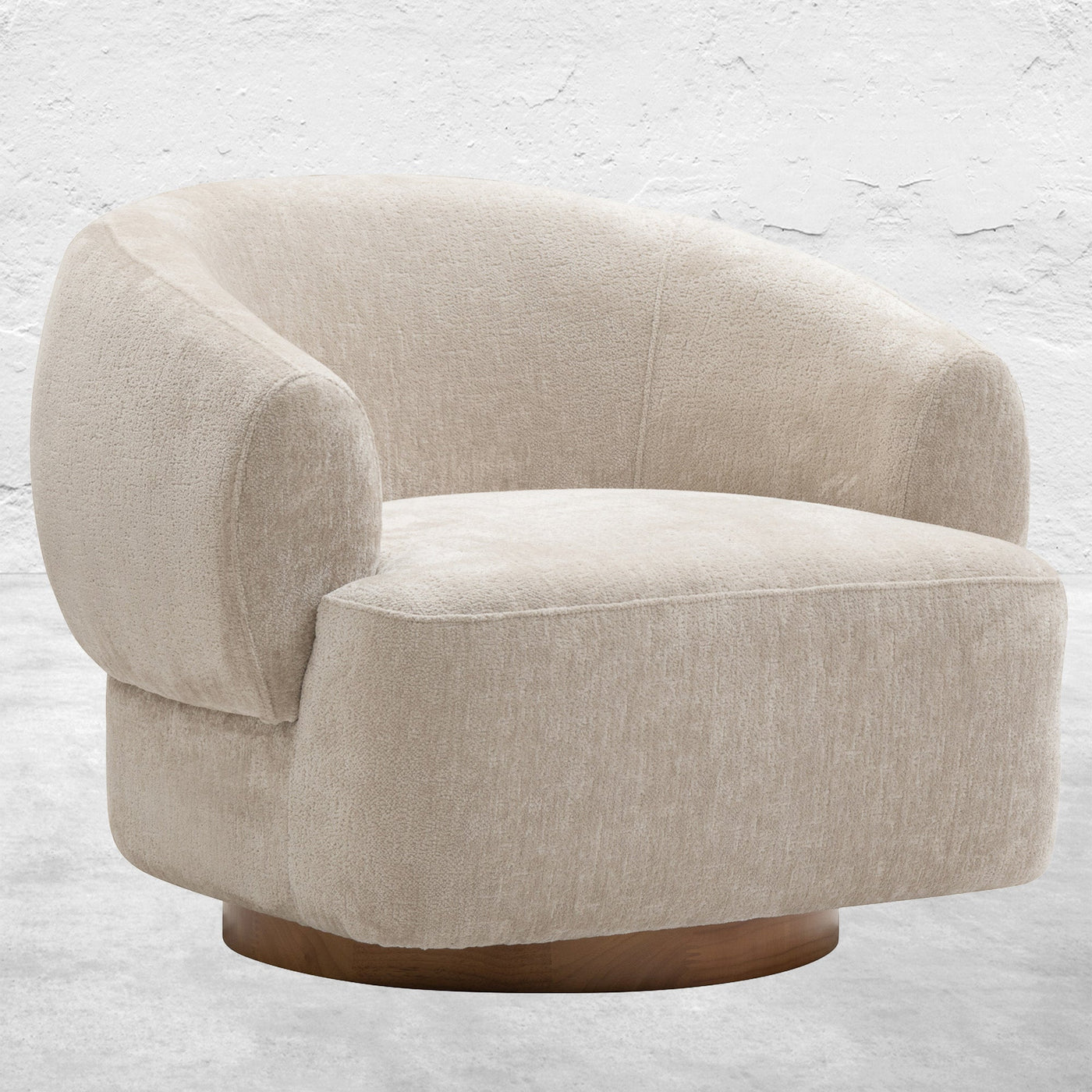 Gimlet Occasional Chair in Hammered Chenille - Tom Collins Home