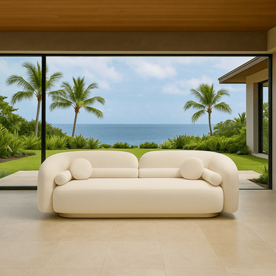 Gimlet Sofa in Boucle - Tom Collins Home