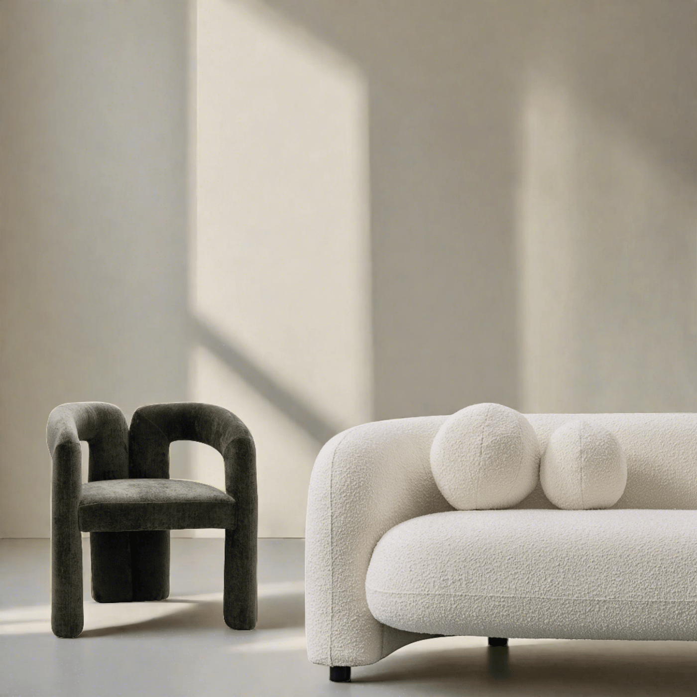 Gin Gimlet Sofa in Boucle - Tom Collins Home