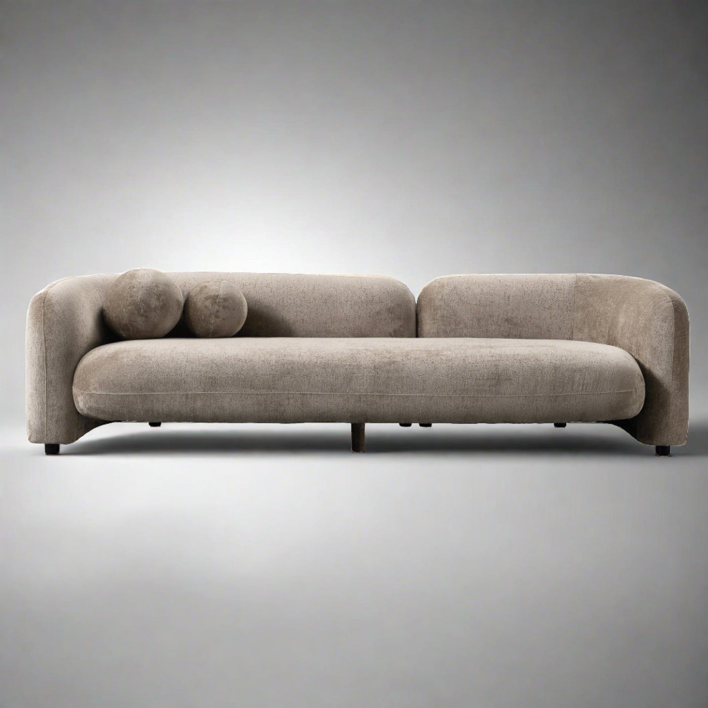 Gin Gimlet Sofa in Hammered Chenille - Tom Collins Home