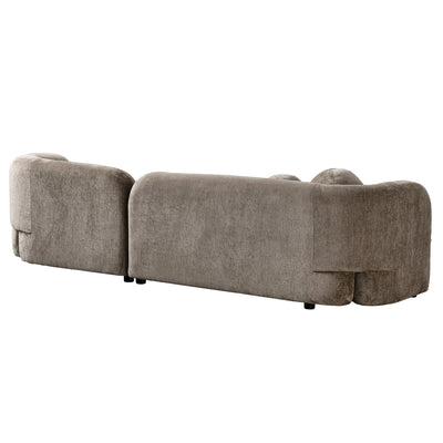 Gin Gimlet Sofa in Hammered Chenille - Tom Collins Home