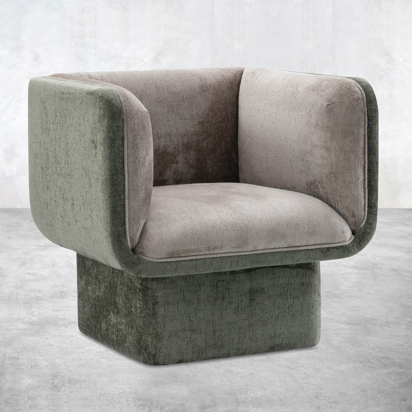 Gin & Juice Occasional Chair in Hammered Chenille