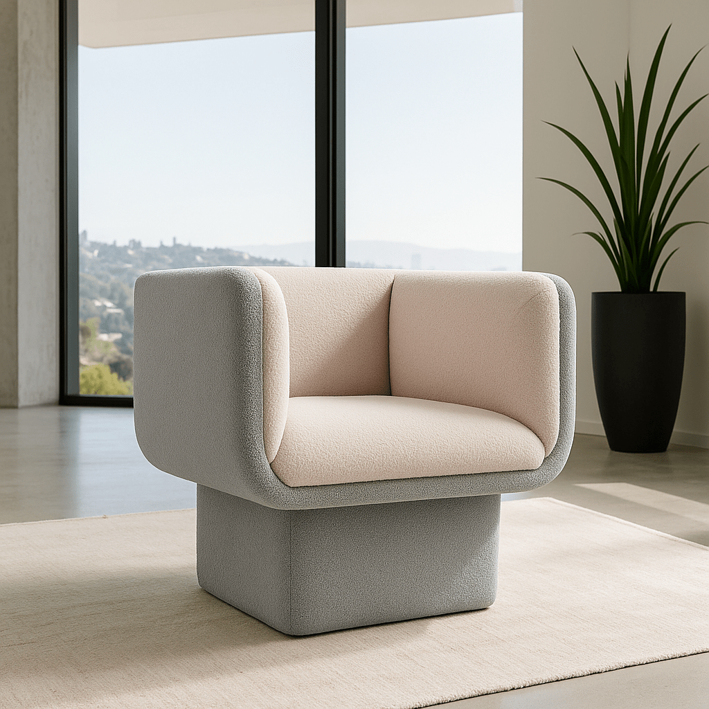 Gin & Juice Occasional Chair in Teddy - Tom Collins Home