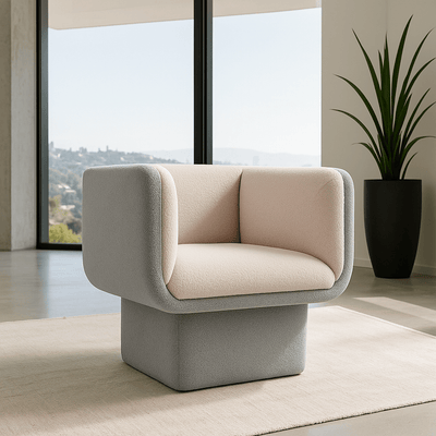 Gin & Juice Occasional Chair in Teddy - Tom Collins Home