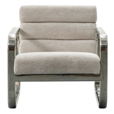 Greyhound Occasional Chair In Hammered Chenille