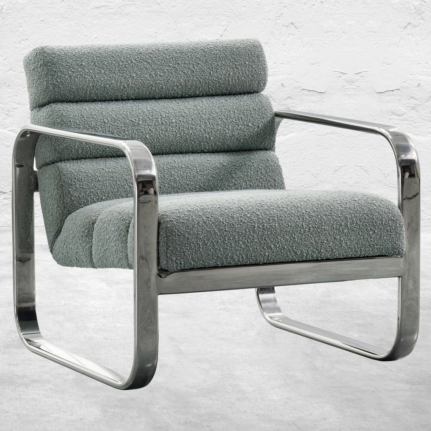 Greyhound Occasional Chair In Boucle - Tom Collins Home