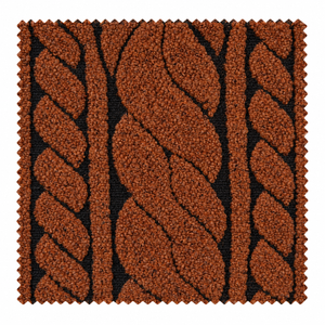 Hot Toddy — Cable Jacquard swatch