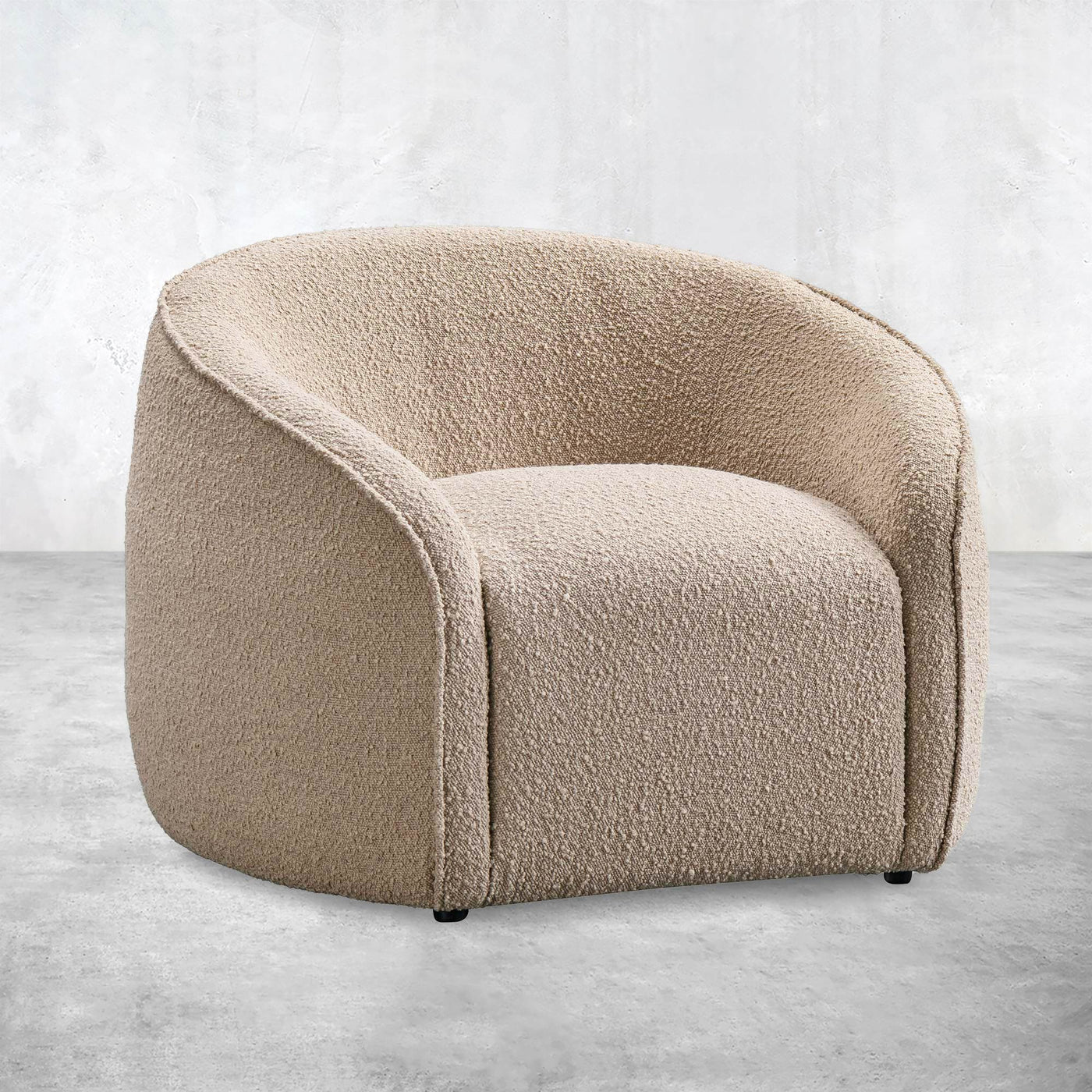 Irish Coffee Occasional Chair in Boucle - Tom Collins Home