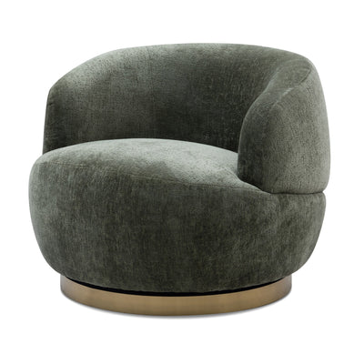 Jungle Bird Occasional Chair in Hammered Chenille - Tom Collins Home